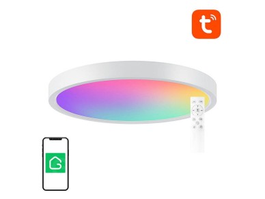 Luminria de teto inteligente 30cm WiFi/Bluetooth 16M RGBCW Gosund LB12 1920lm Tuya + controle remot