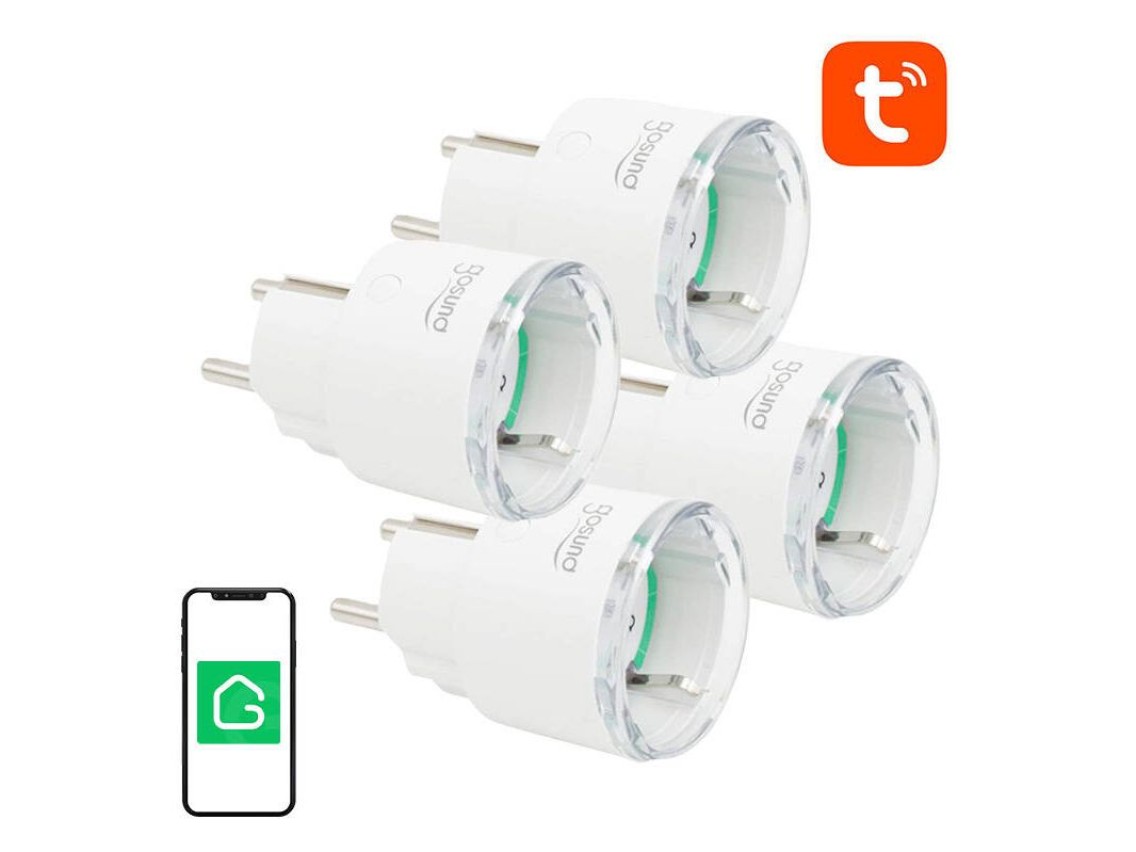 Smart plug WiFi Gosund SP111 3680W 16A, Tuya 4-pack