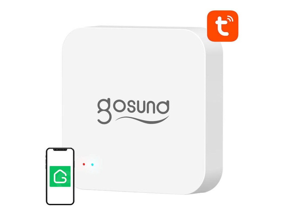 Puerta de enlace inteligente Bluetooth BLE, WiFi Mesh con alarma Gosund G2 Tuya