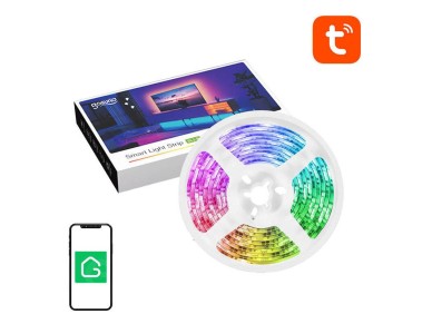 Fita inteligente LED RGB WiFi Gosund SL1 (2,8 m) Tuya