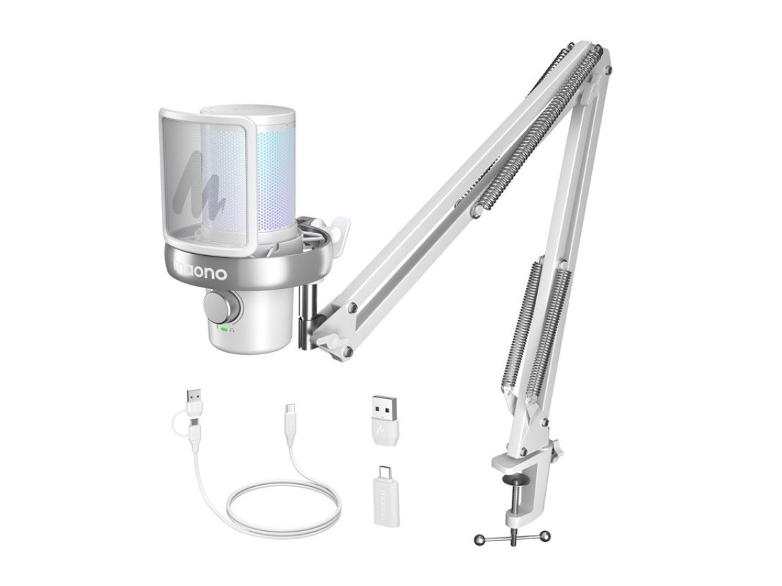 Microfone Maono DM40 S Pro (branco)