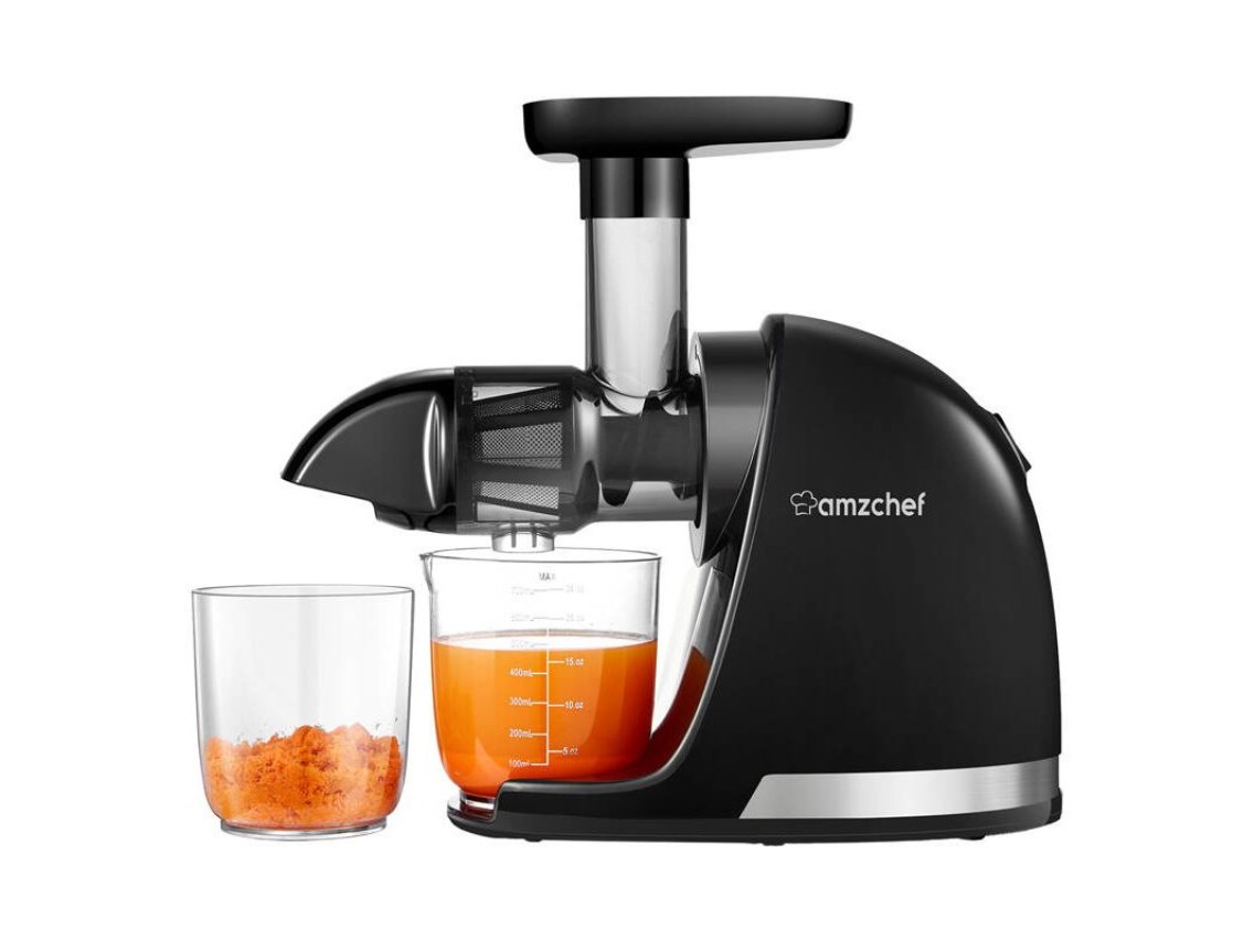 AMZCHEF 1501-BK-SM slow-running juicer (black)
