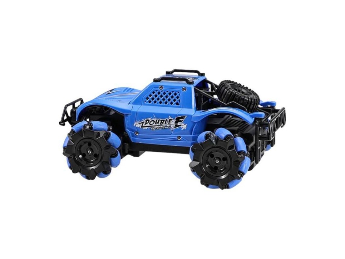 Carro de controle remoto RC 1:18 Double Eagle (azul) Buggy (multidirecional) E346-003