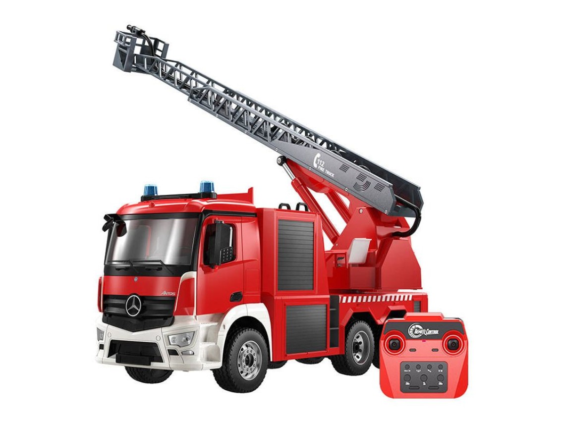 Camin de bomberos teledirigido RC 1:20 Double Eagle Mercedes-Benz Arocs E667-003