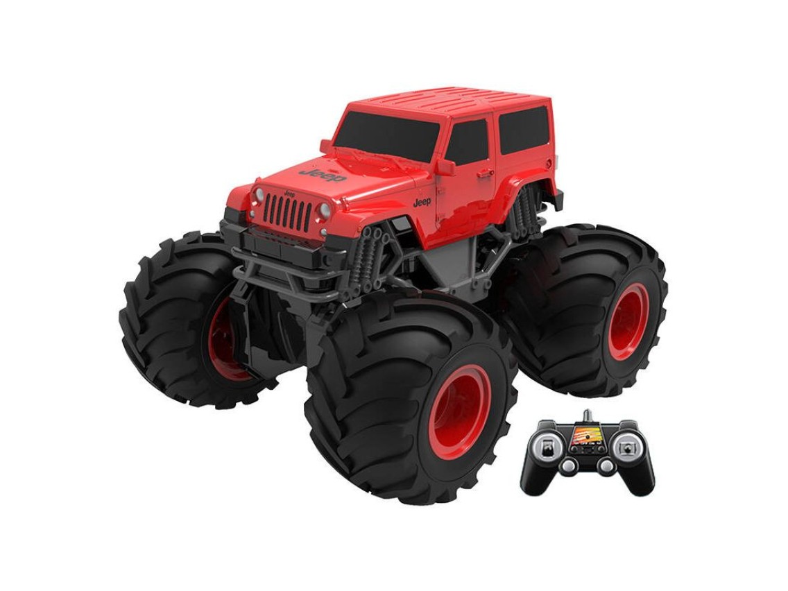 Carro de controle remoto Double Eagle (vermelho) Jeep (anfbio) E342-003