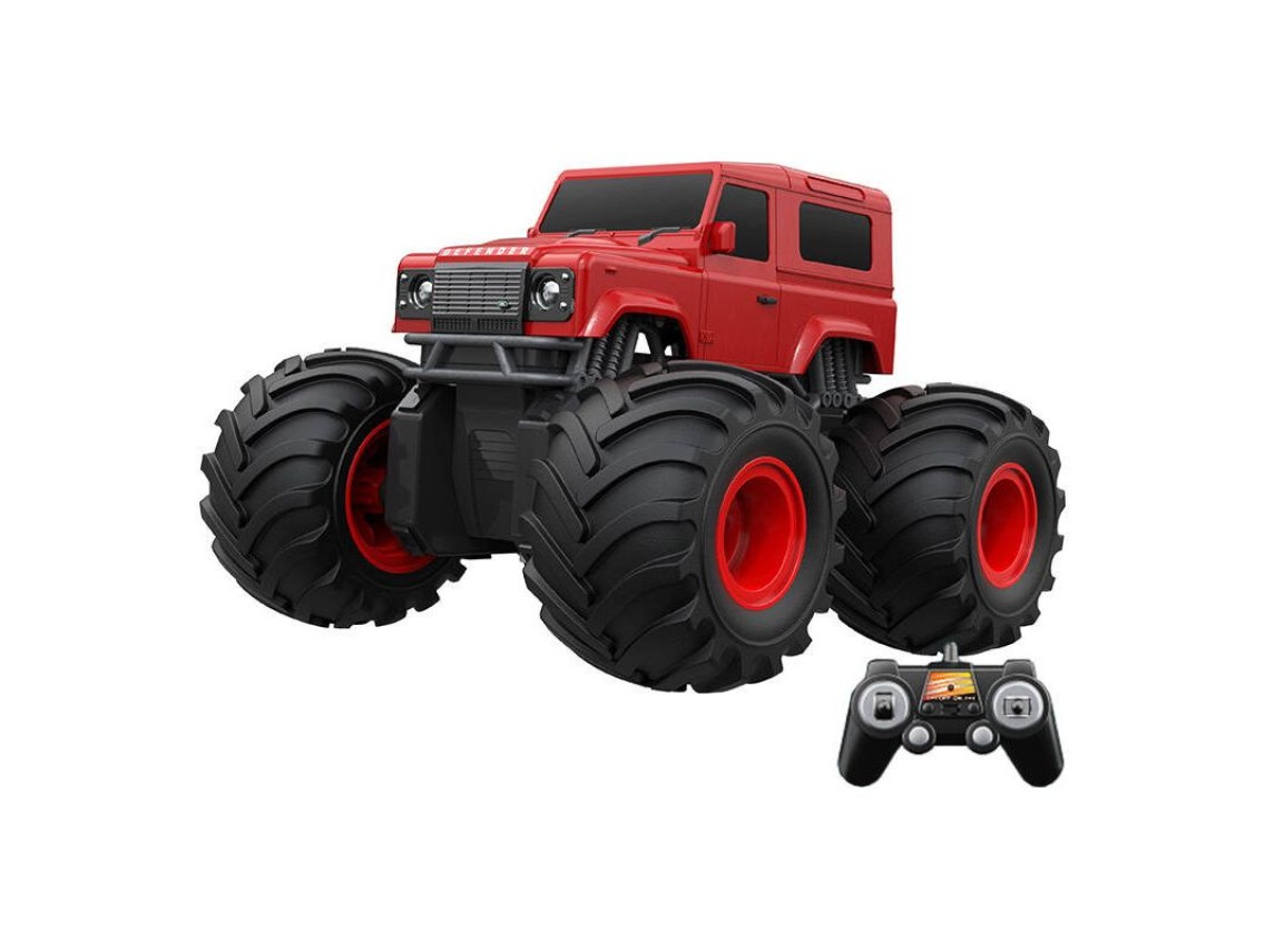 Coche teledirigido Double Eagle (rojo) Land Rover (Anfibio) E343-003