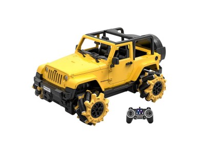 Coche teledirigido 1:16 Double Eagle (amarillo) Jeep (drift) E348-003