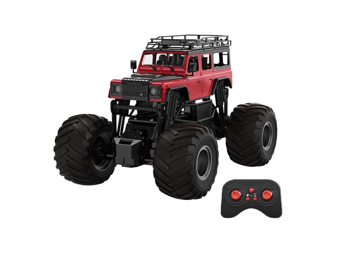 Carro de controle remoto RC 1:8 Double Eagle (vermelho) Land Rover Defender E375-003