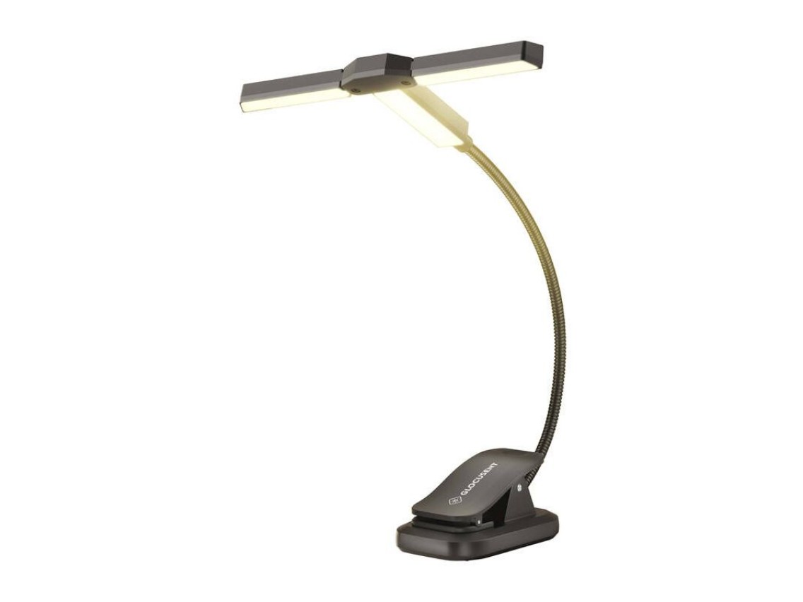 Tri-Head Book Light Glocusent GLCSNTA2302 USB-C 1000mAh Black