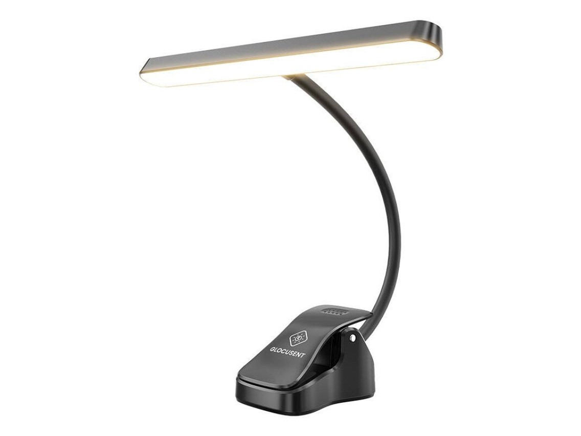 Luminria sem fio Suporte musical Glocusent GLCSNTA160 USB-C 4000mAh Preto