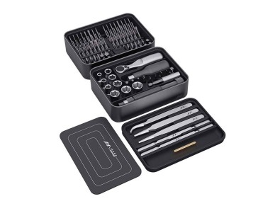 Screwdrivers, Tweezers, Ratchet Wrench, Set of 100 pcs, JIMI Home FM-3,