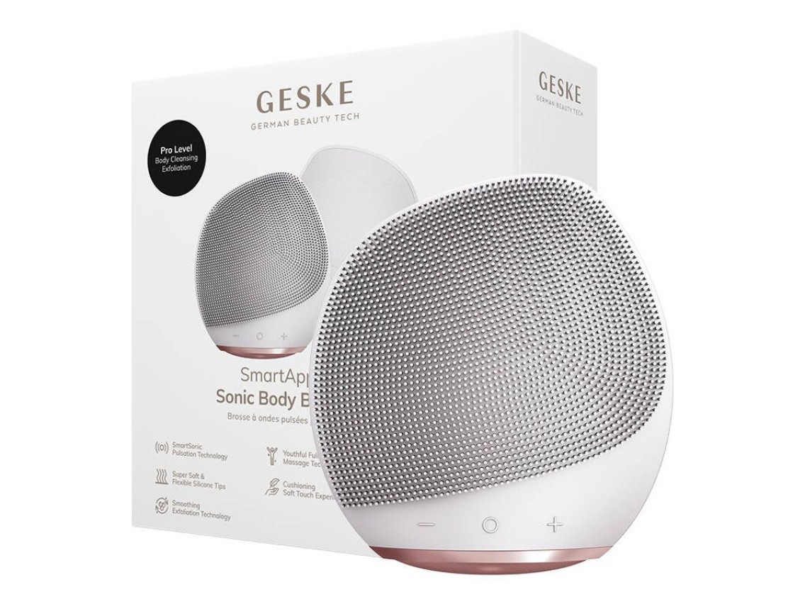 Escova Corporal Snica e Esfoliante Intensivo Geske 7 em 1 (luz das estrelas)