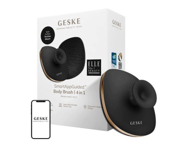 Escova Corporal Geske 4 em 1 (cinza)