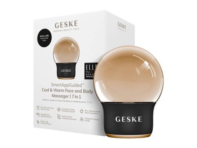 Massageador facial e corporal Geske Cool & Warm 7 em 1 (cinza)