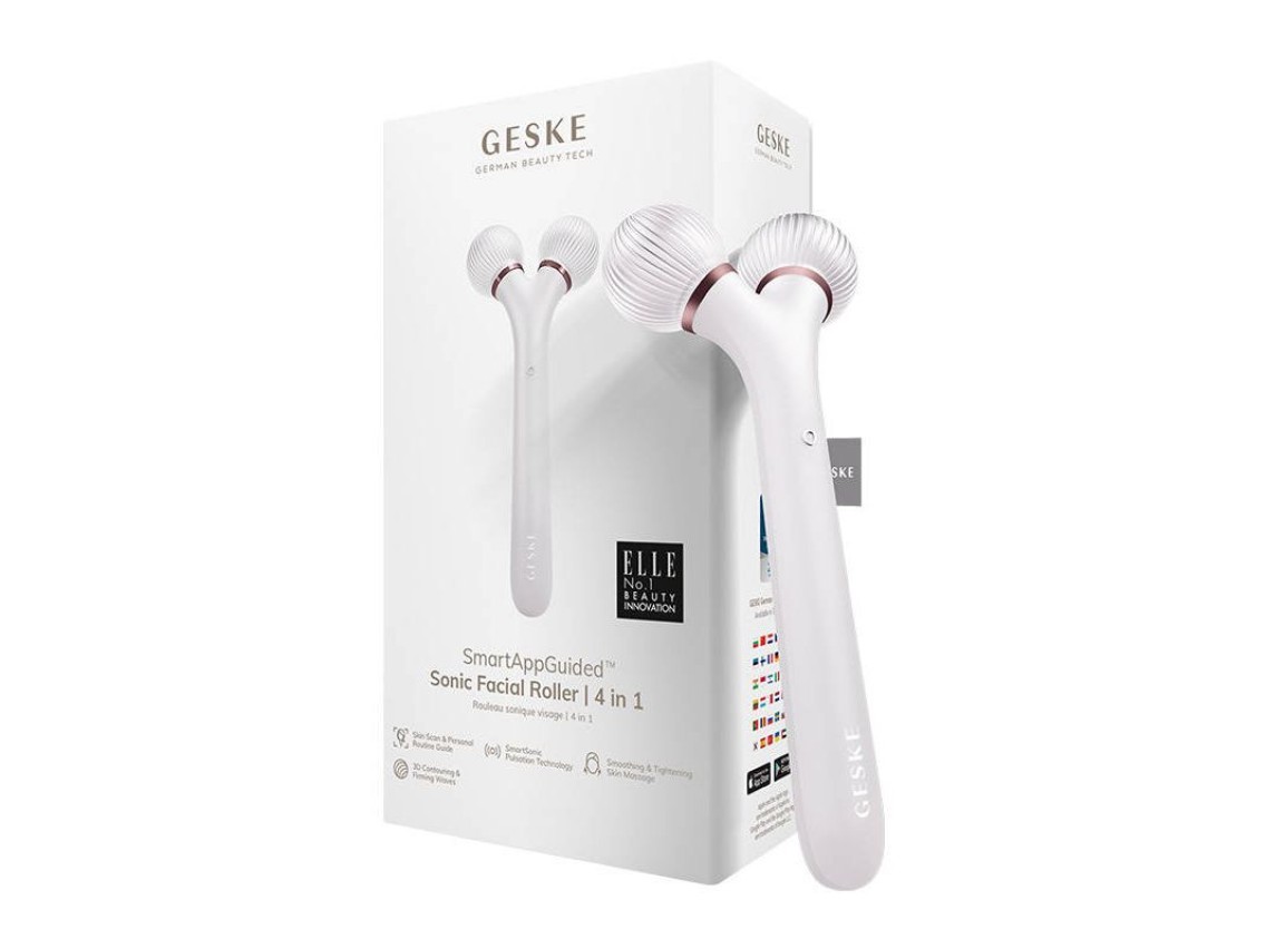 Sonic Facial Roller 4 em 1 Geske com APP (starlight)