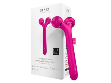Sonic Facial Roller 4 em 1 Geske com APP (magenta)