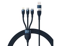 Cable Baseus Flash Serie II USB Tipo C / USB Tipo A - USB Tipo C / Lightning / micro USB 100 W 1,2 m