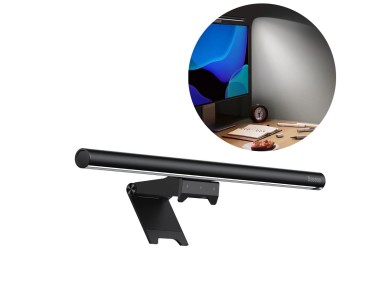 Baseus i-wok2 LED lamp for desktop monitor screen lighting black (DGIW000101)