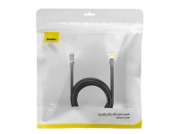 Baseus Speed Seven High Speed Network Cable RJ45 10Gbps 5m Black (WKJS010501)
