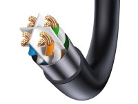 Baseus Speed Seven High Speed Network Cable RJ45 10Gbps 5m Black (WKJS010501)