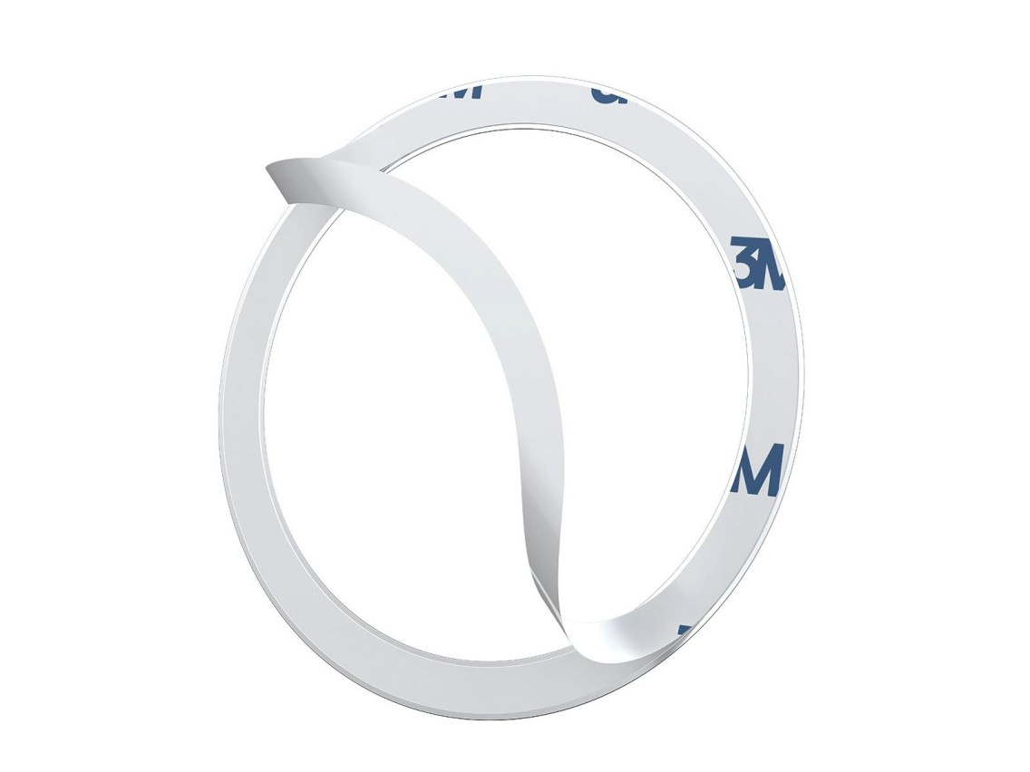 Anillo magnético Baseus Halo Series (2 unidades/paquete) plateado (PCCH000012)