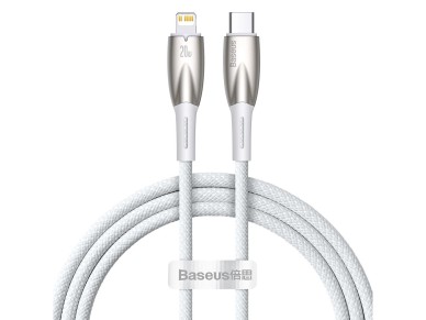Baseus CADH000002 Lightning - USB-C PD cable 20W 480Mb/s 1m - white