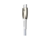 Baseus Glimmer Series fast charging cable USB-A - USB-C 100W 480Mbps 1m white