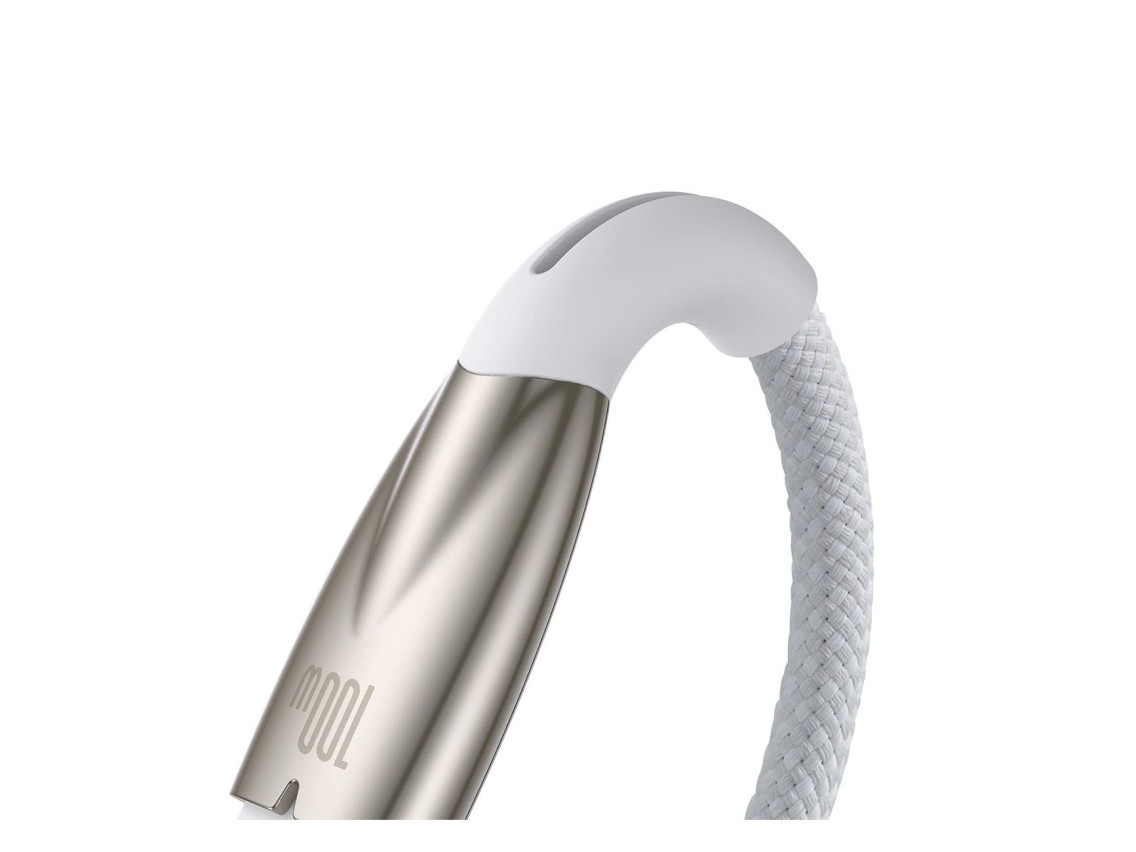 Baseus Glimmer Series fast charging cable USB-A - USB-C 100W 480Mbps 1m white