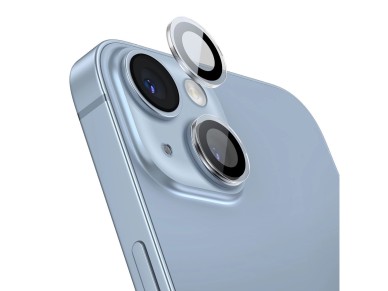 Cristal templado Baseus para lentes de cmara de iPhone 14 / iPhone 14 Plus transparente + kit de li