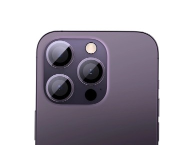 Cristal templado para cmara para iPhone 14 Pro / 14 Pro Max Baseus + kit de montaje
