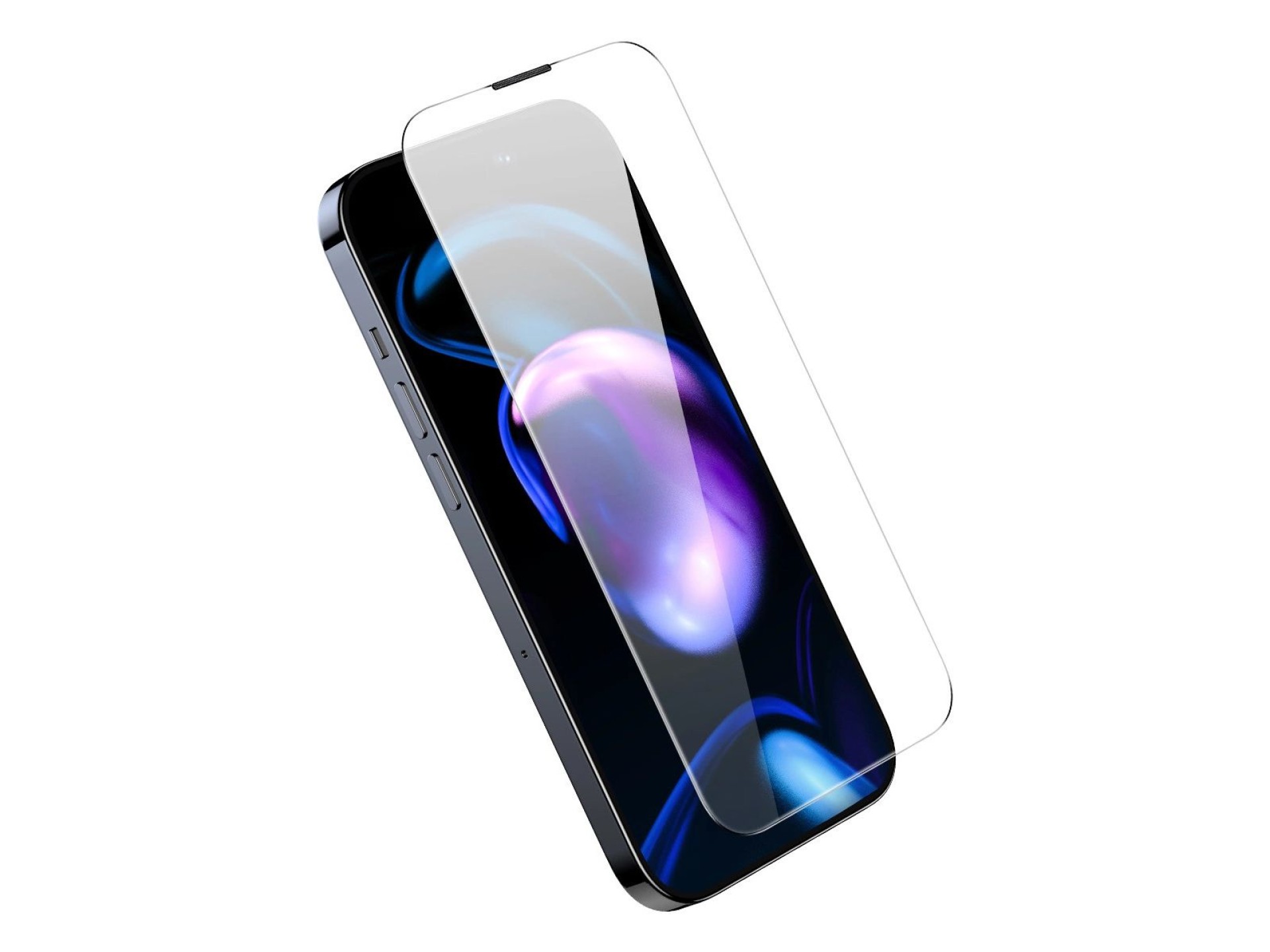 Baseus Full Screen Tempered Glass for iPhone 14 Pro with Speaker Cover 0.3mm + Mounting Frame