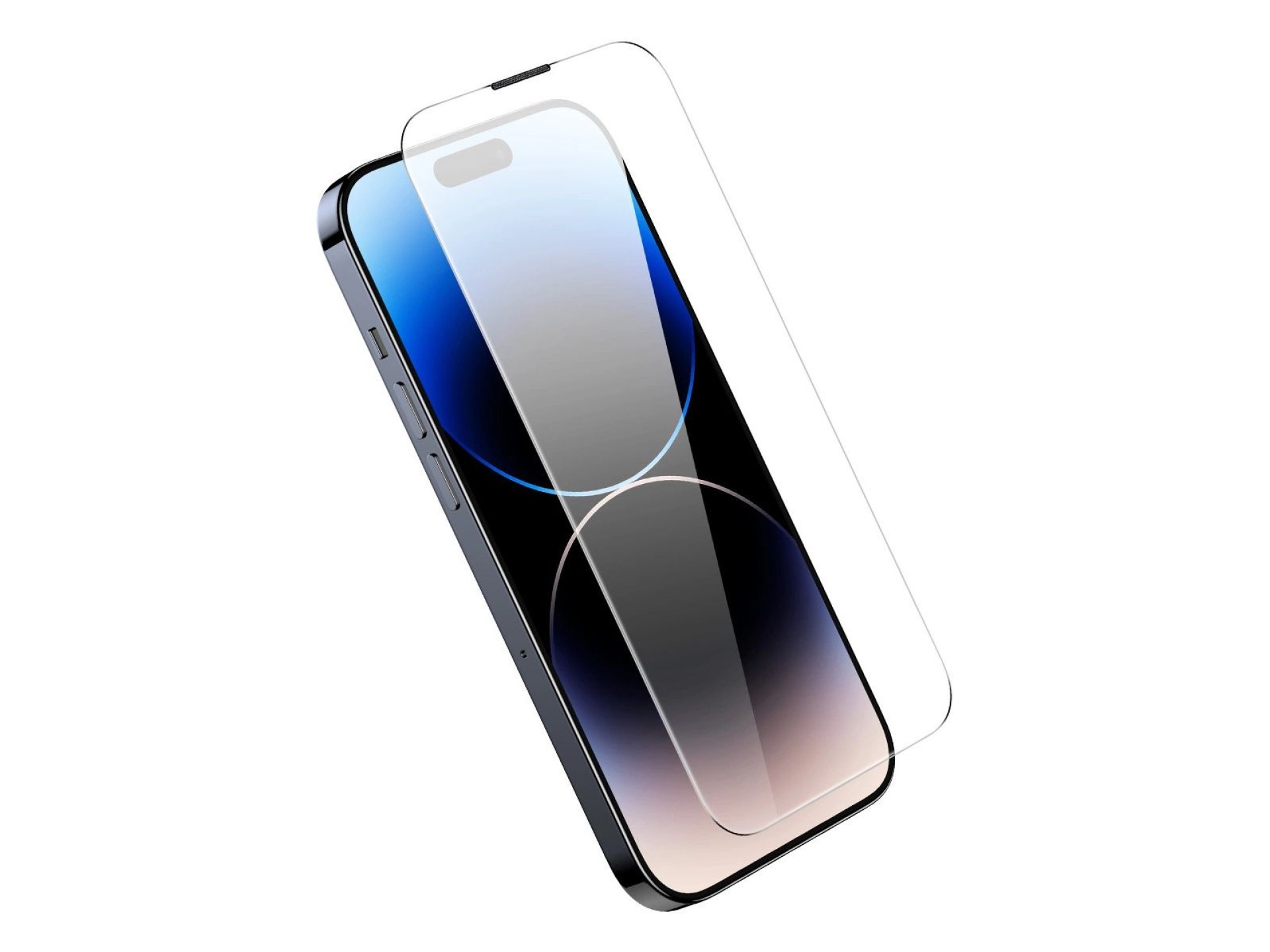 Baseus Full Screen Tempered Glass for iPhone 14 Pro Max with Speaker Cover 0.3mm + Mounting Frame