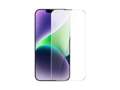 Cristal templado Baseus de pantalla completa para iPhone 14 Plus/13 Pro Max con cubierta de altavoz 