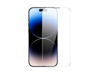 Baseus Full Screen Tempered Glass for iPhone 14 Pro Max with Speaker Cover 0.4mm + Mounting Kit