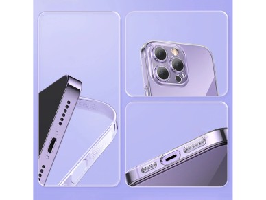 Funda Baseus Crystal para iPhone 14 Pro Max con carcasa fina y cristal transparente