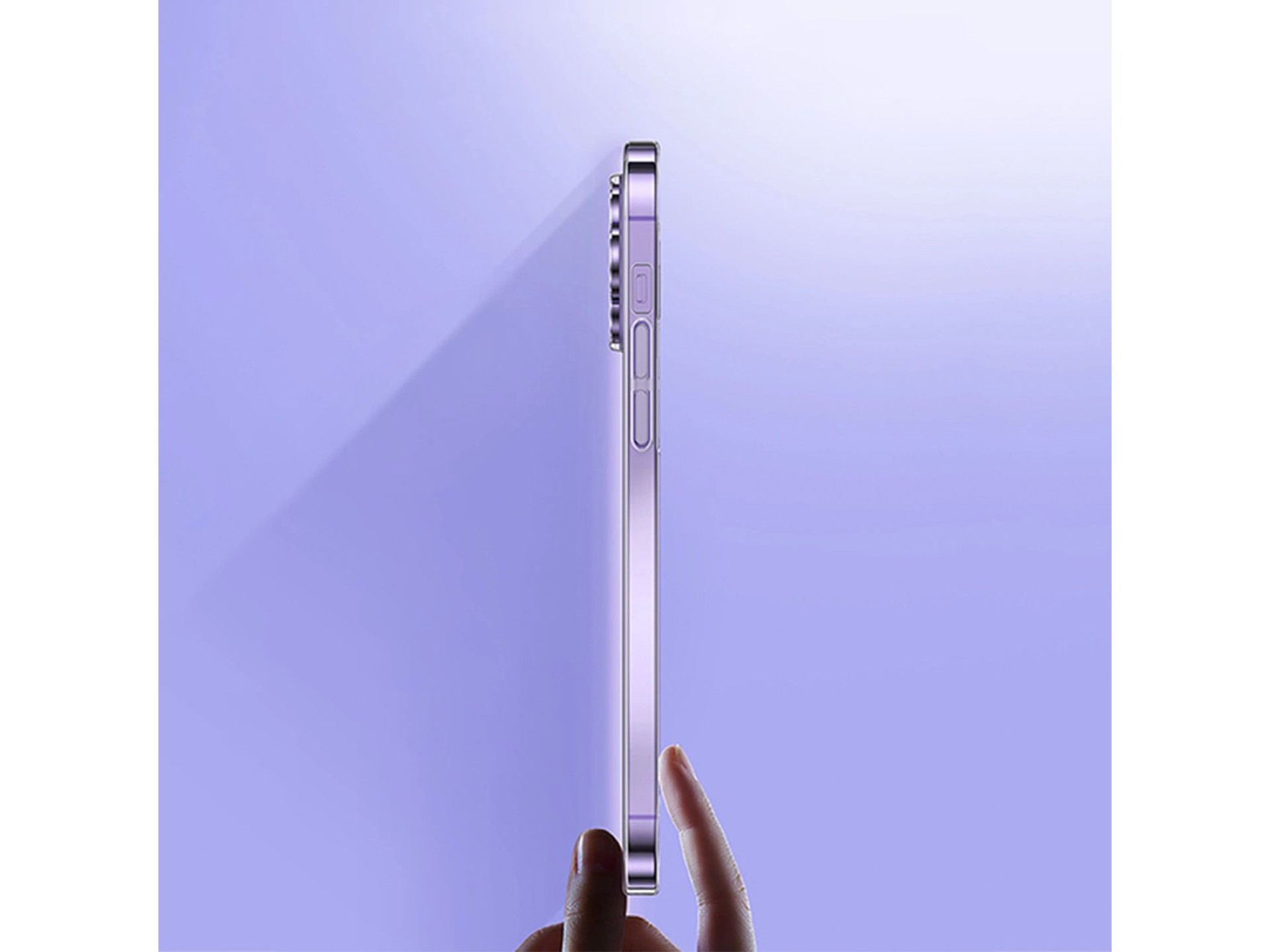 Funda Baseus Crystal para iPhone 14 Pro Max con carcasa fina y cristal transparente