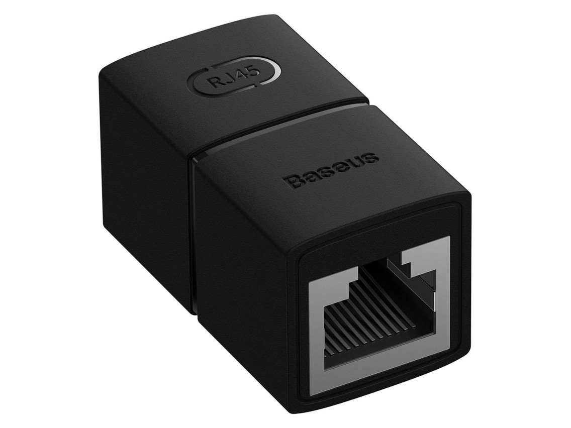 Baseus AirJoy Series Ethernet cable connector RJ-45 2 pcs - black