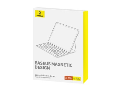 Baseus Brilliance Series keyboard case for iPad 10.2'' (2019/2020/2021) + USB-C cable - black Baseus Brilliance Series keyboard case for iPad 10.2'' (2019/2020/2021) + USB-C cable - black