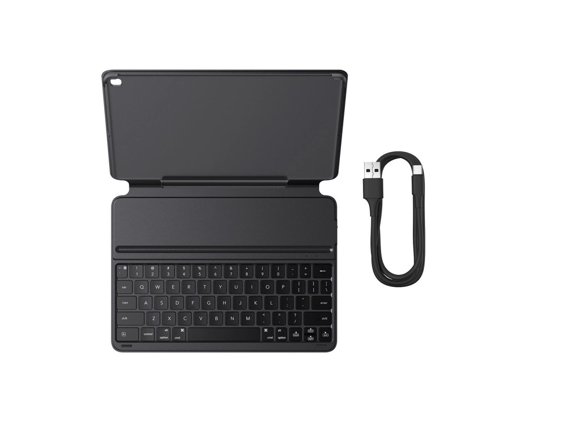 Baseus Brilliance Series keyboard case for iPad 10.2'' (2019/2020/2021) + USB-C cable - black