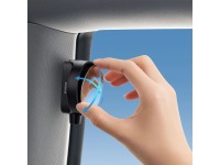 Baseus SafeRide Series rearview mirror with safety hammer - black Baseus SafeRide Series rearview mirror with safety hammer - black