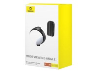 Baseus SafeRide Series rearview mirror with safety hammer - black Baseus SafeRide Series rearview mirror with safety hammer - black