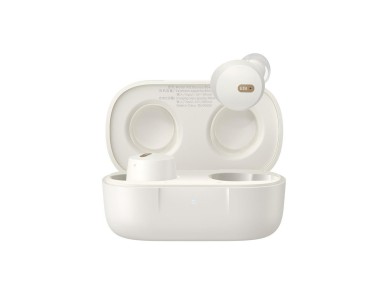 Fones de ouvido sem fio Baseus Bowie E18, branco estelar