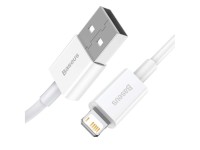 Baseus cable Superior USB - Lightning 1,5 m 2,4A white Baseus cable Superior USB - Lightning 1,5 m 2,4A white