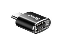 Baseus OTG adapter mini USB - USB-C converter black