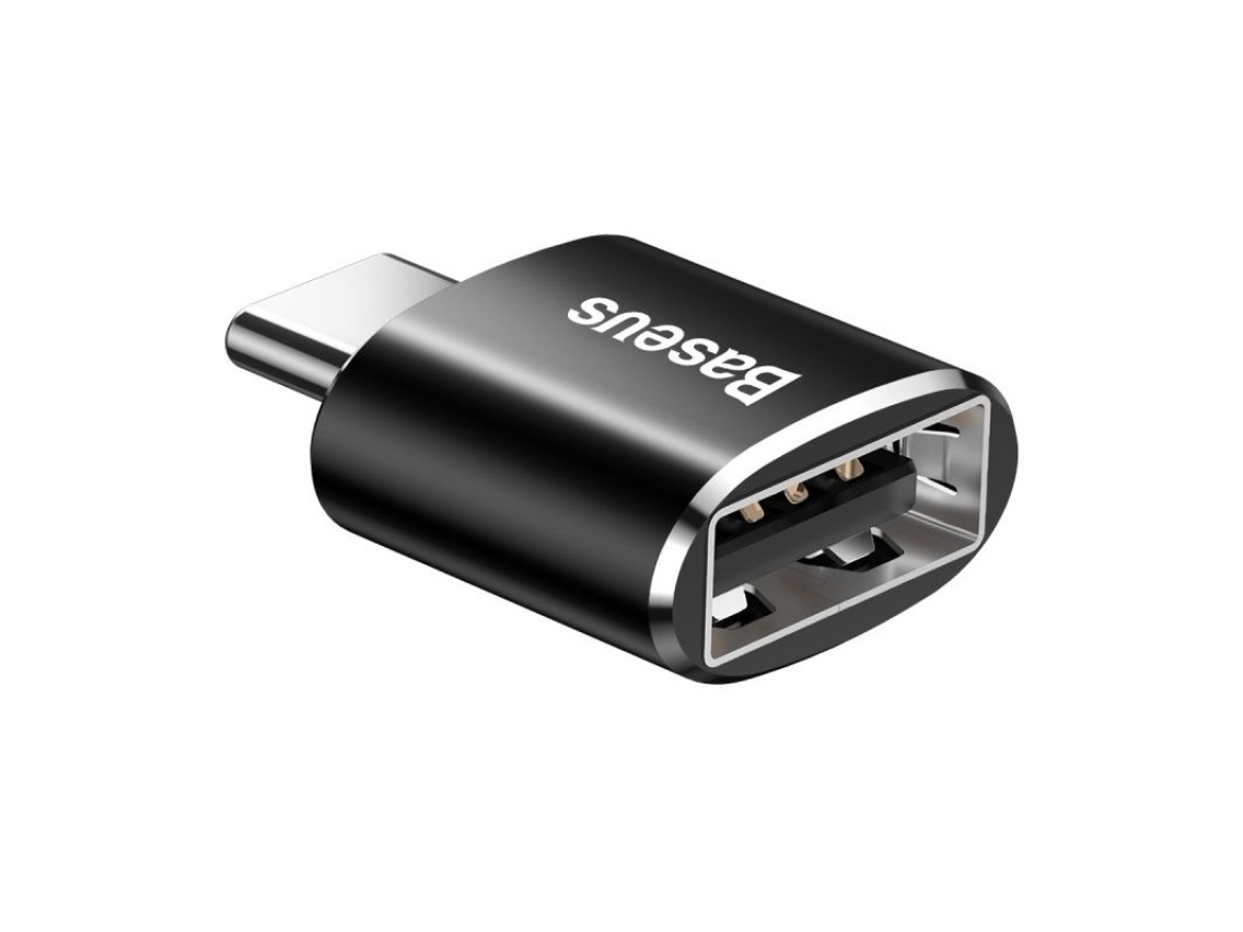Baseus OTG adapter mini USB - USB-C converter black