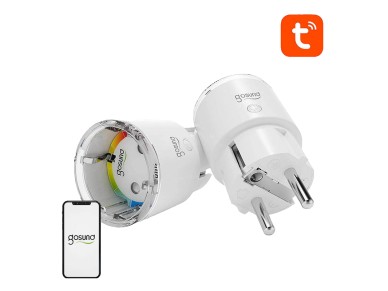 Tomada inteligente WiFi EP2 Gosund, 2 peas (pacote com duas) 10A Tuya