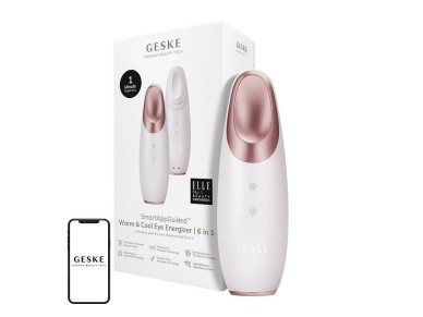 Energizador para os olhos quente e frio 6 em 1 Geske com APP (luz das estrelas)