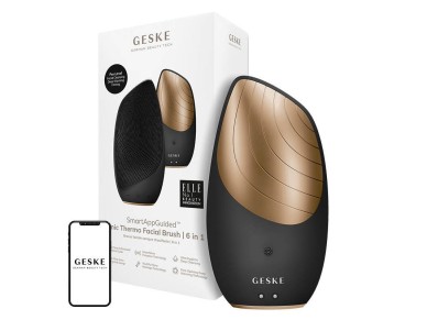 Sonic Thermo Facial Brush 6in1 Geske with APP (gray)