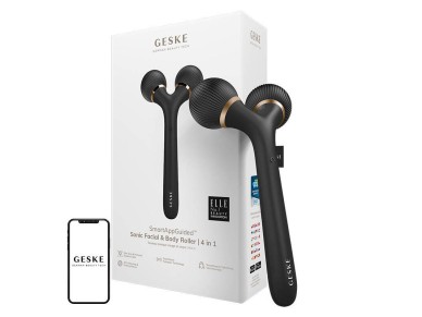 Geske 4-in-1 face and body sonic roller with Application (gray) Geske 4-in-1 face and body sonic roller with Application (gray)
