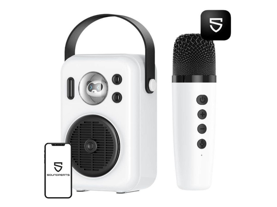 Altavoz Bluetooth inalmbrico Soundpeats Hi-sing (blanco)